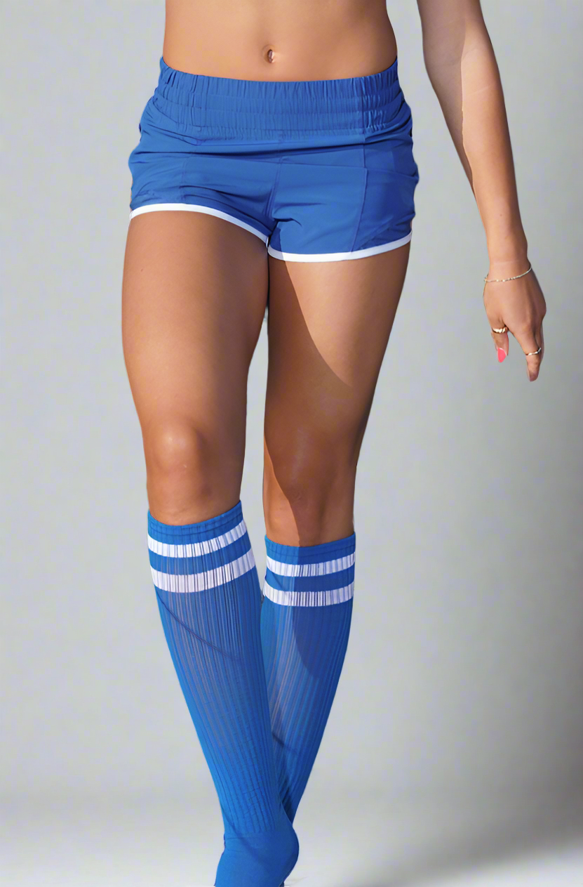 Best Beach Short, White trim, 2.5” Length